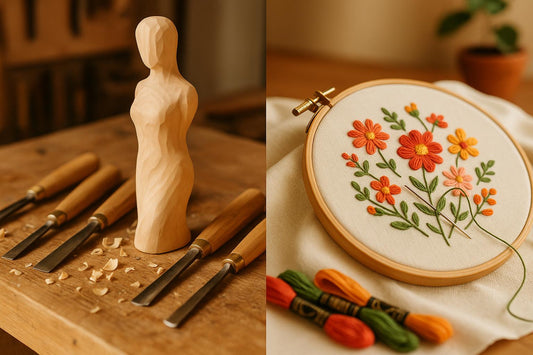 Woodworking vs Embroidery: Which Craft to Try First