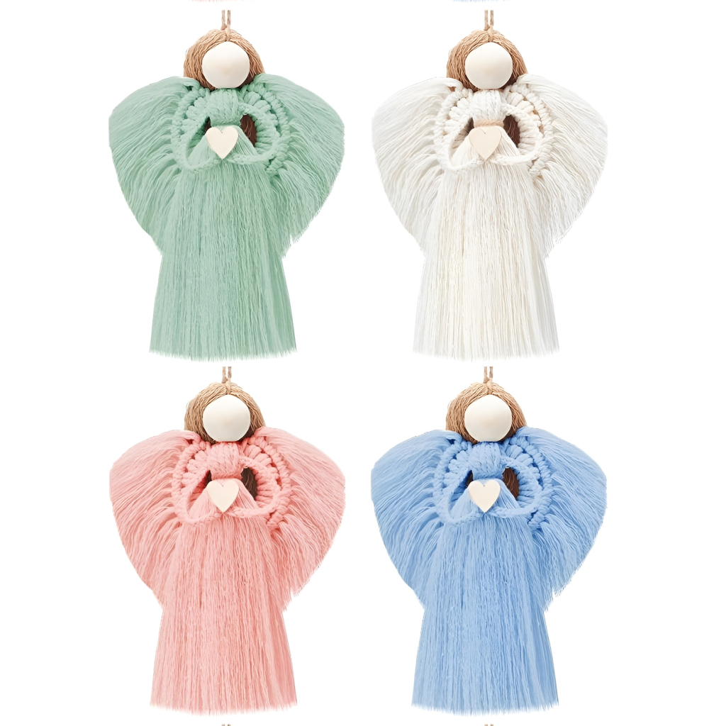 DIY Macrame Angel Craft Kit