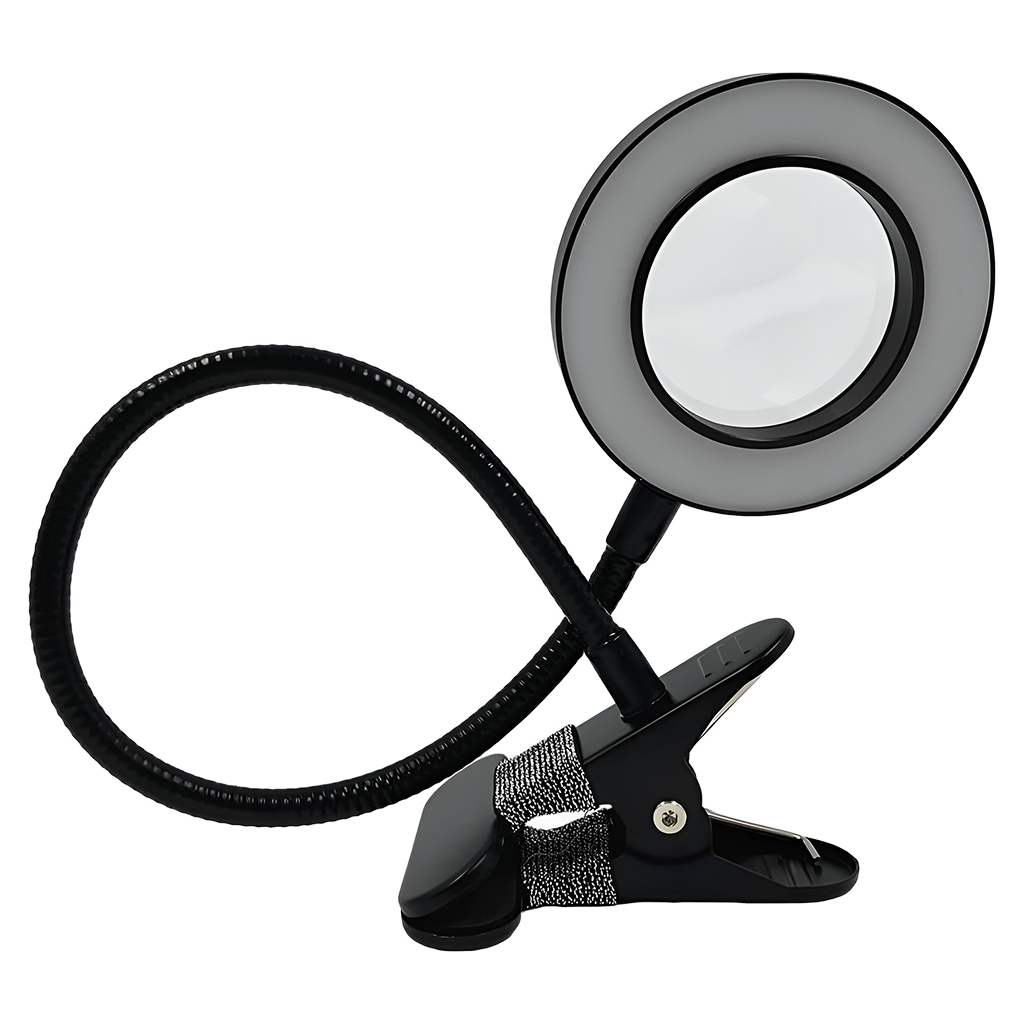 Magnifying LED Desk Lamp for Crafting