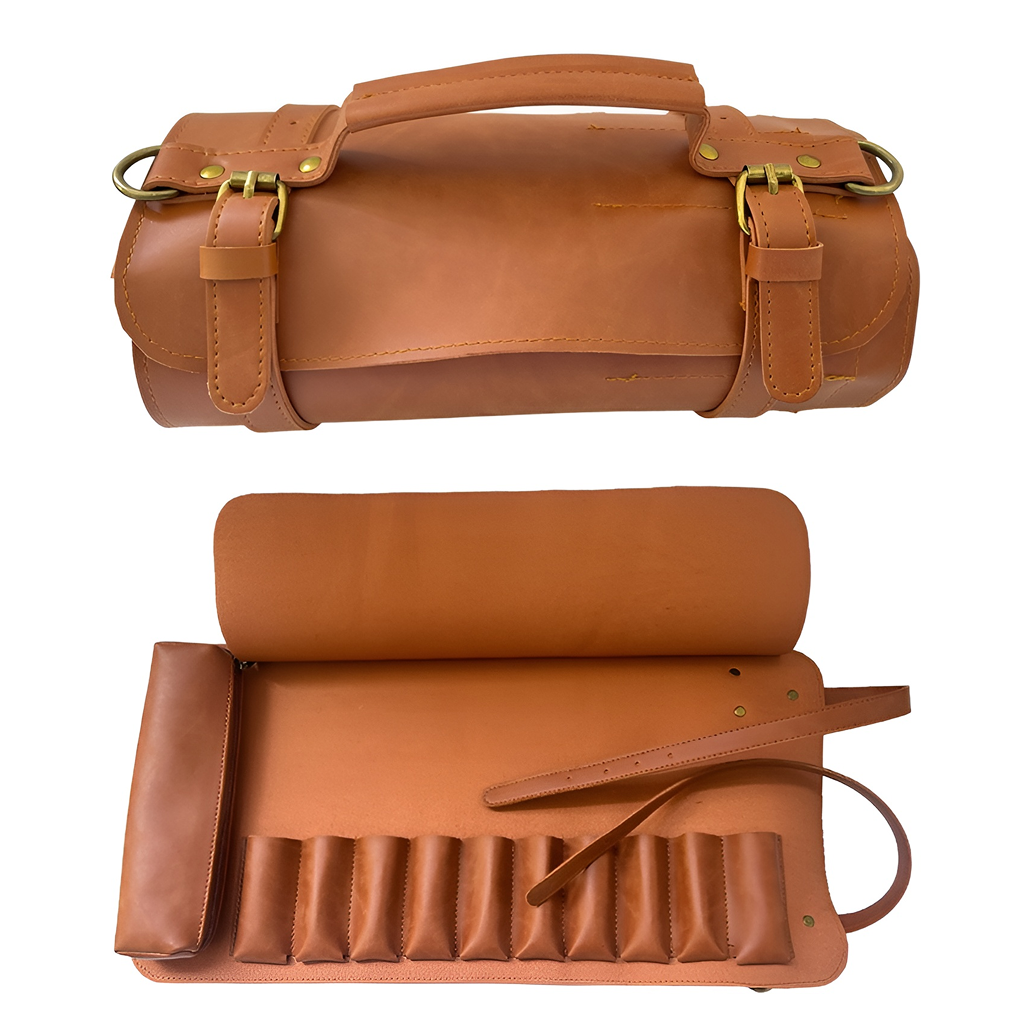 Wood Carving Tool Leather Storage Bag