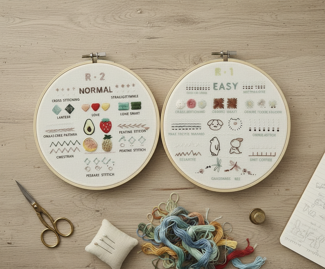 Beginner Embroidery Craft Kit