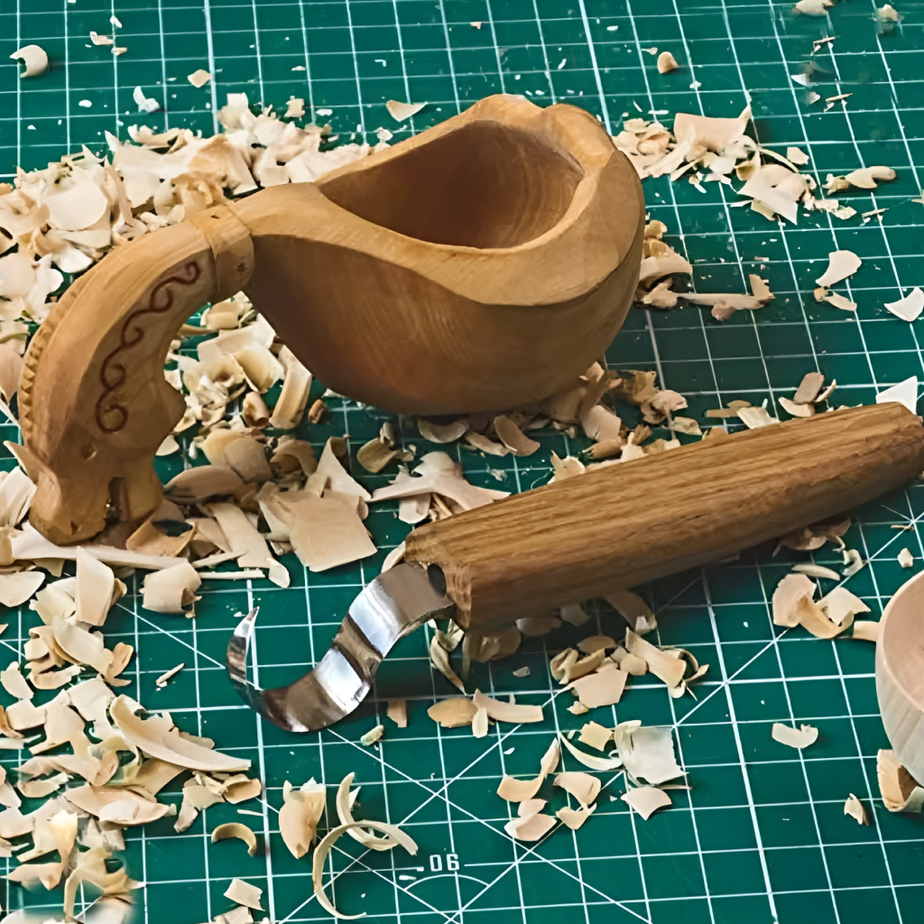 Wood Digging Spoon Knife