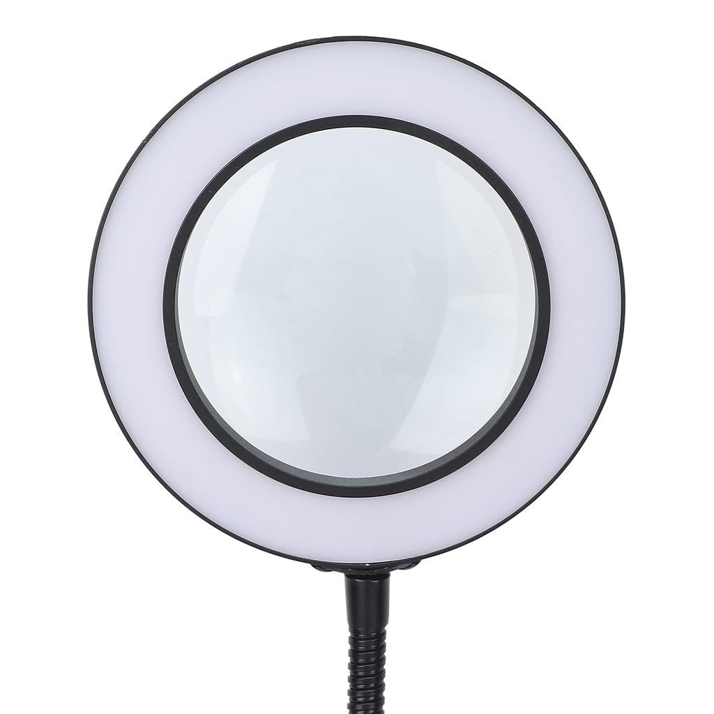 Magnifying LED Desk Lamp for Crafting