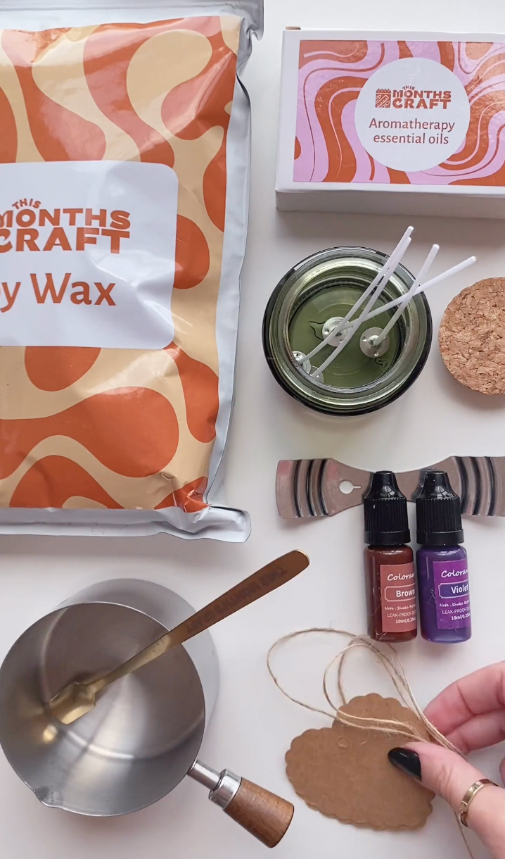 This Month's Craft Candle Making Kit