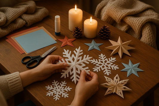 DIY Paper Crafts for Cozy Winter Nights