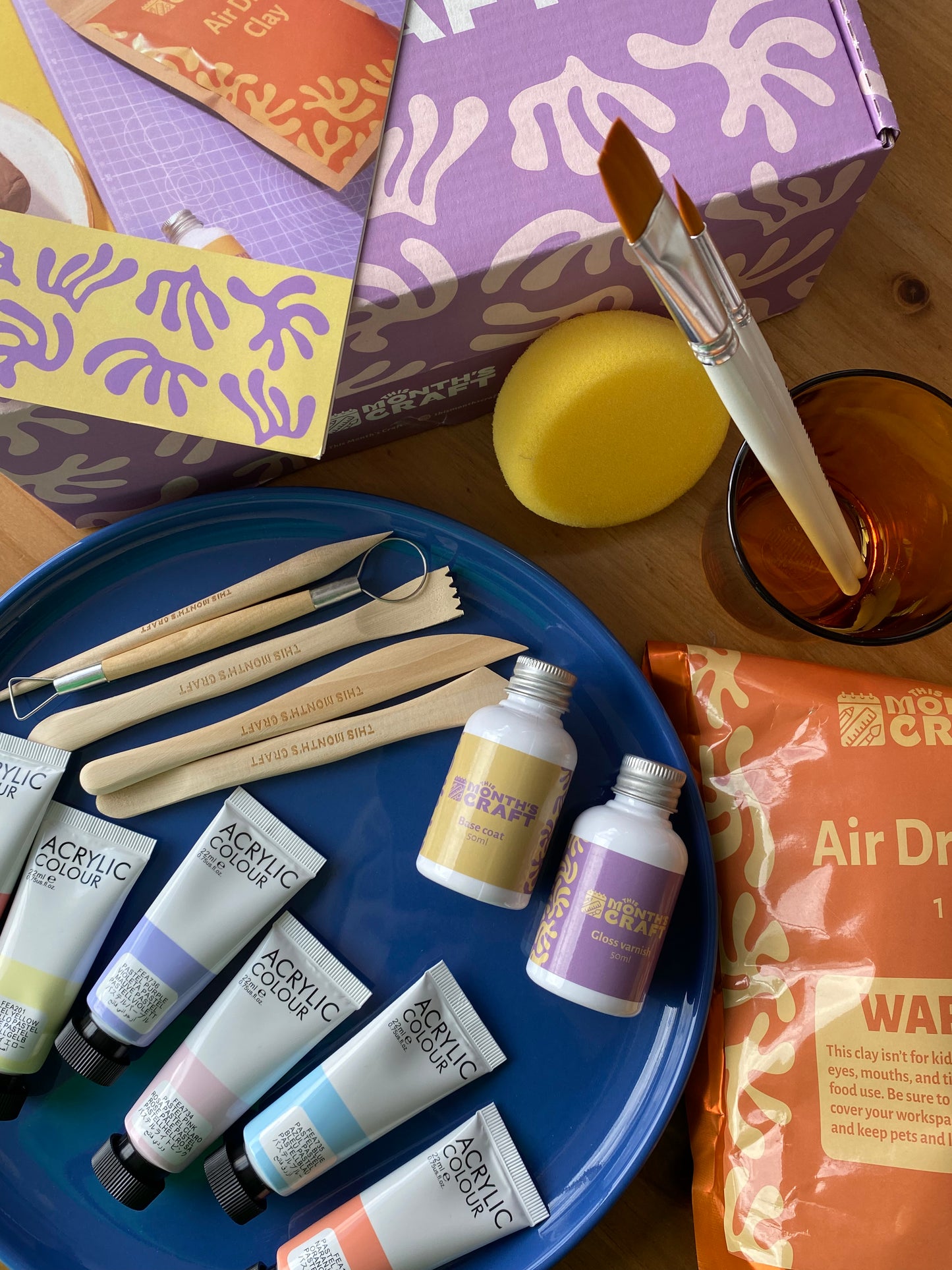 This Month's Craft Creative Pottery Kit