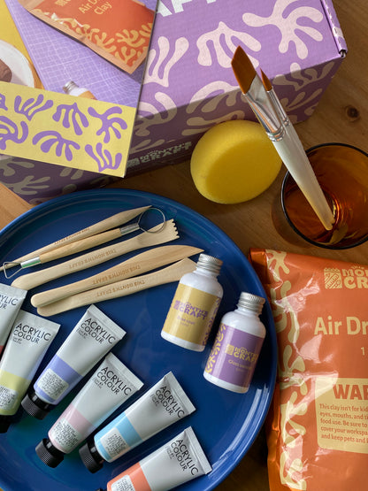 This Month's Craft Creative Pottery Kit