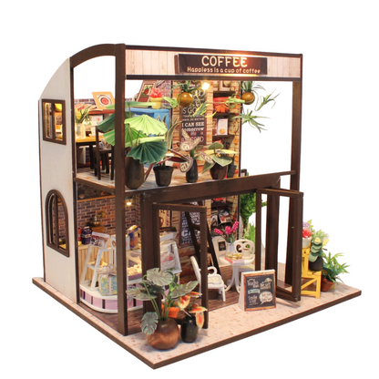 Miniature Coffee House Craft Kit