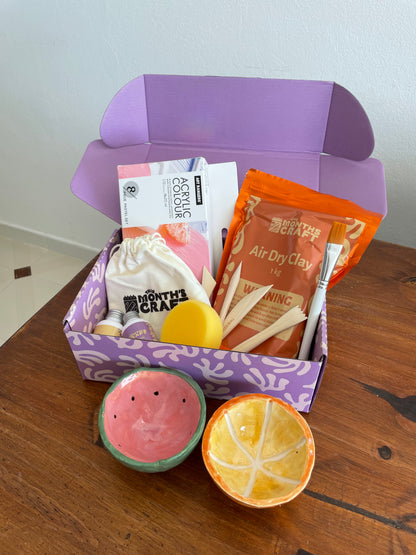 This Month's Craft Creative Pottery Kit