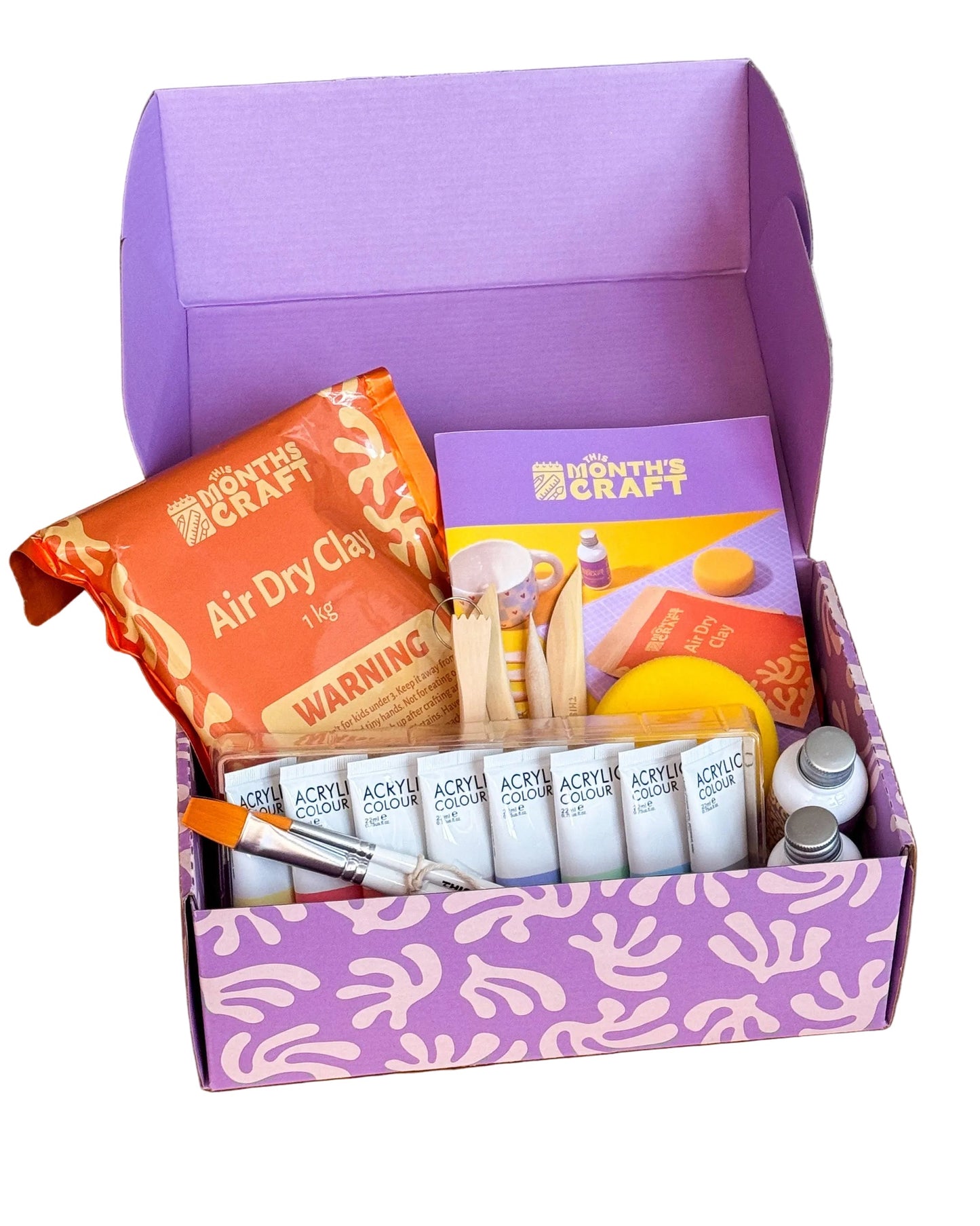 This Month's Craft Creative Pottery Kit