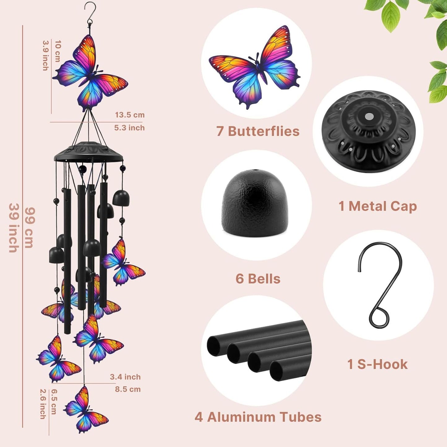 Butterfly Wind Chime Kit
