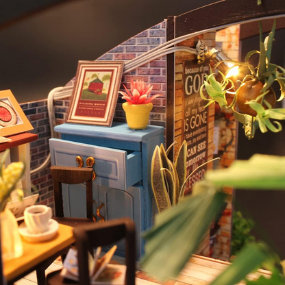 Miniature Coffee House Craft Kit
