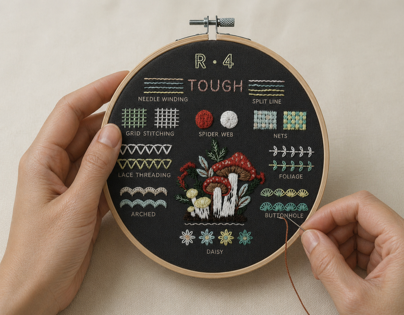 Beginner Embroidery Craft Kit