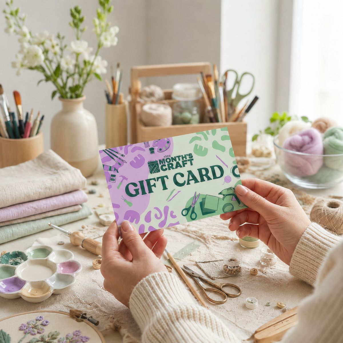 This Month's Craft Gift Card