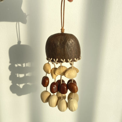 Coconut Resin Shell Seed Shaker Kit