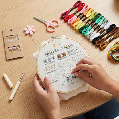 Beginner Embroidery Craft Kit