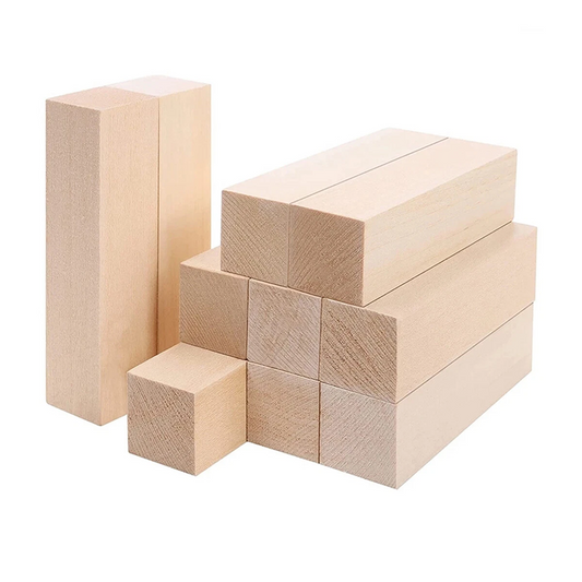 Basswood Carving Blocks 10pcs