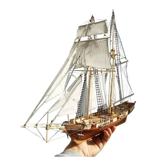 Wooden Ship Puzzle Craft Kit