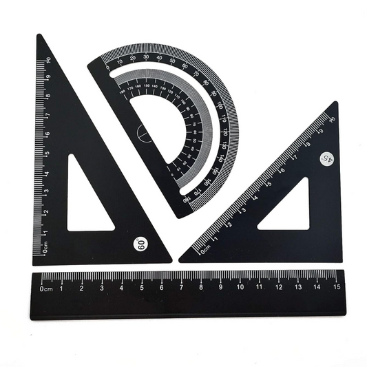 Metal Ruler Set
