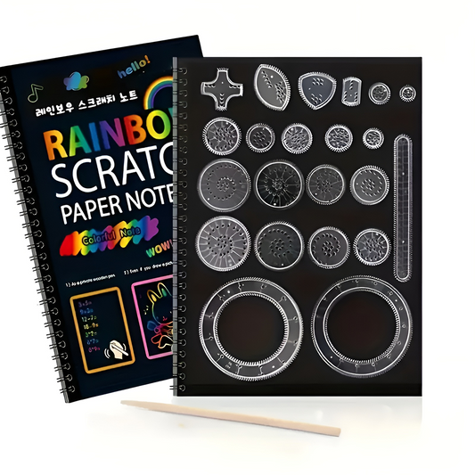 Scratch Paper Kaleidoscope Craft Kit