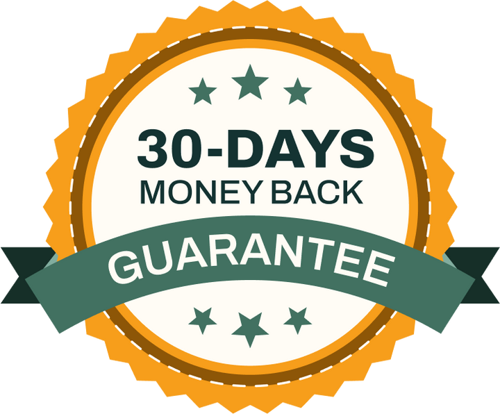 30 days money back badge