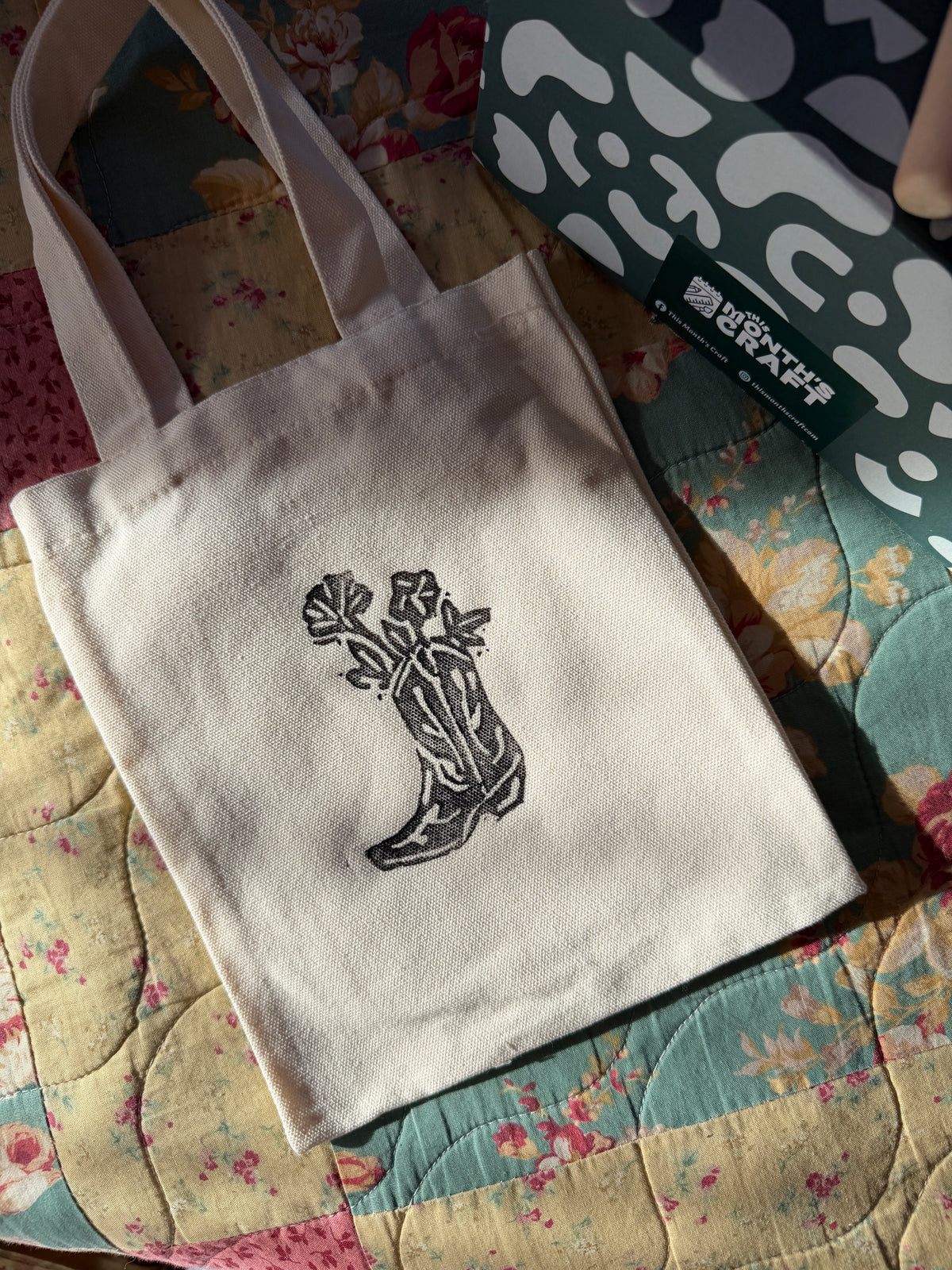 This Month's Craft DIY Linoleum Carving