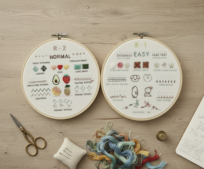 Beginner Embroidery Craft Kit