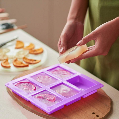 Rectangle Silicone Soap Mold