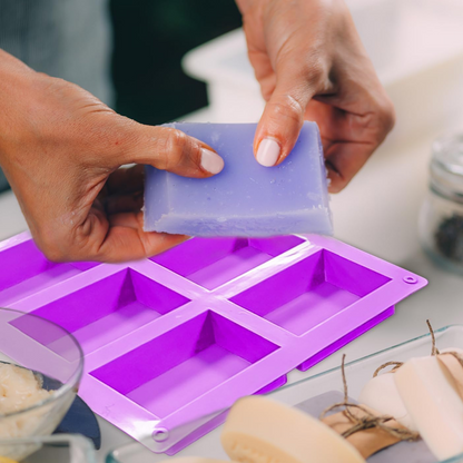 Rectangle Silicone Soap Mold