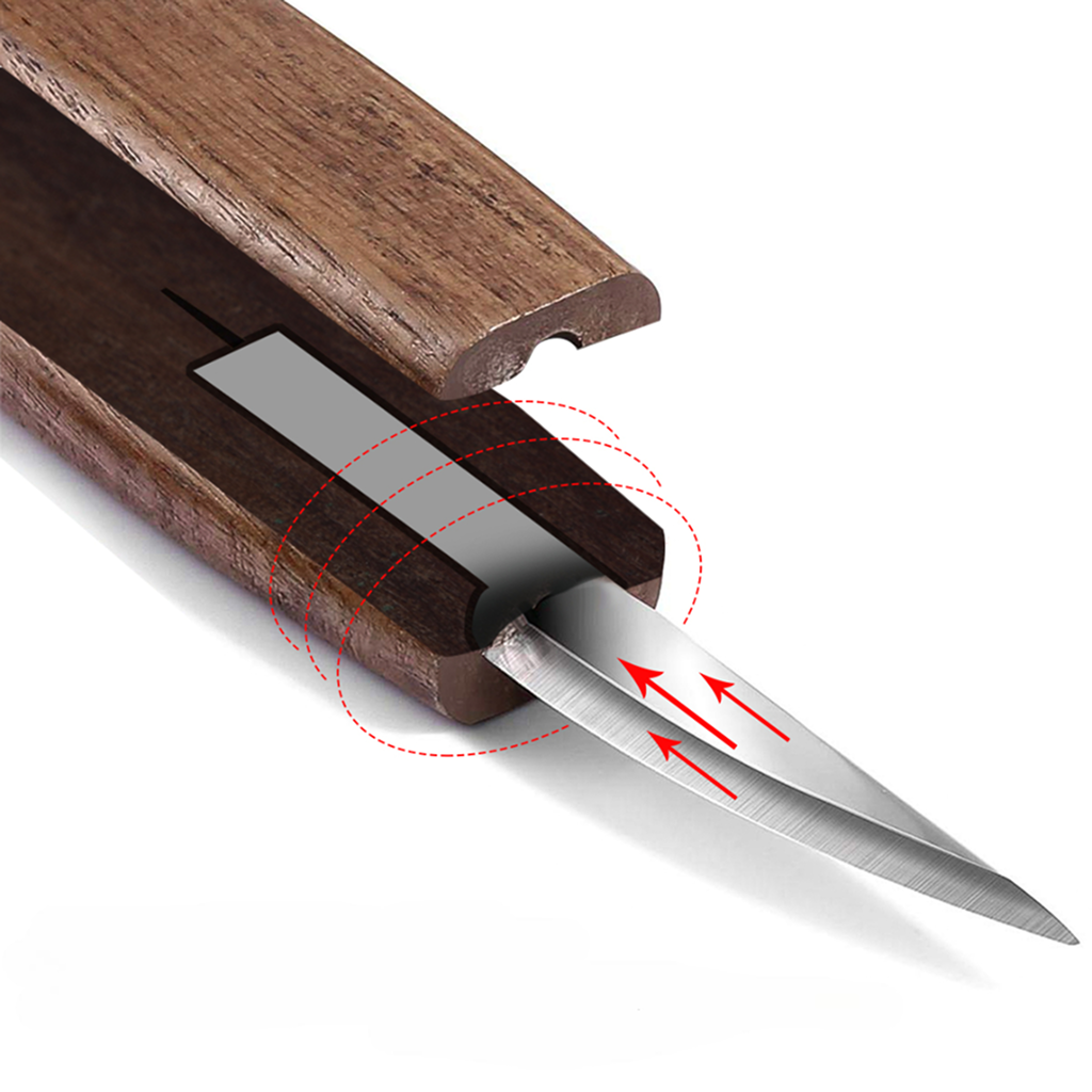 Wood Sharpening Knife