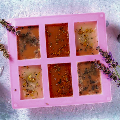 Rectangle Silicone Soap Mold