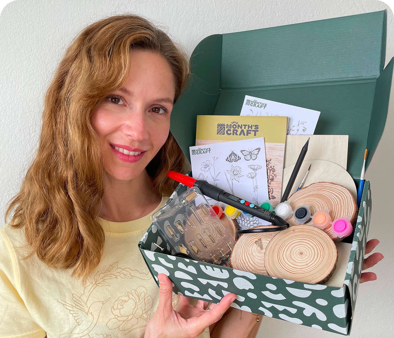 This Month’s Craft Creative Subscription Box – This Months Craft