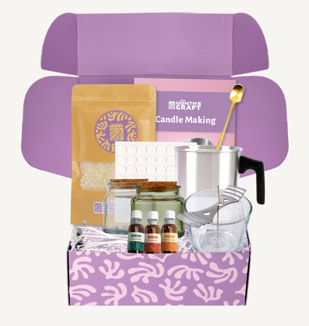 This Month's Craft Candle Making Kit