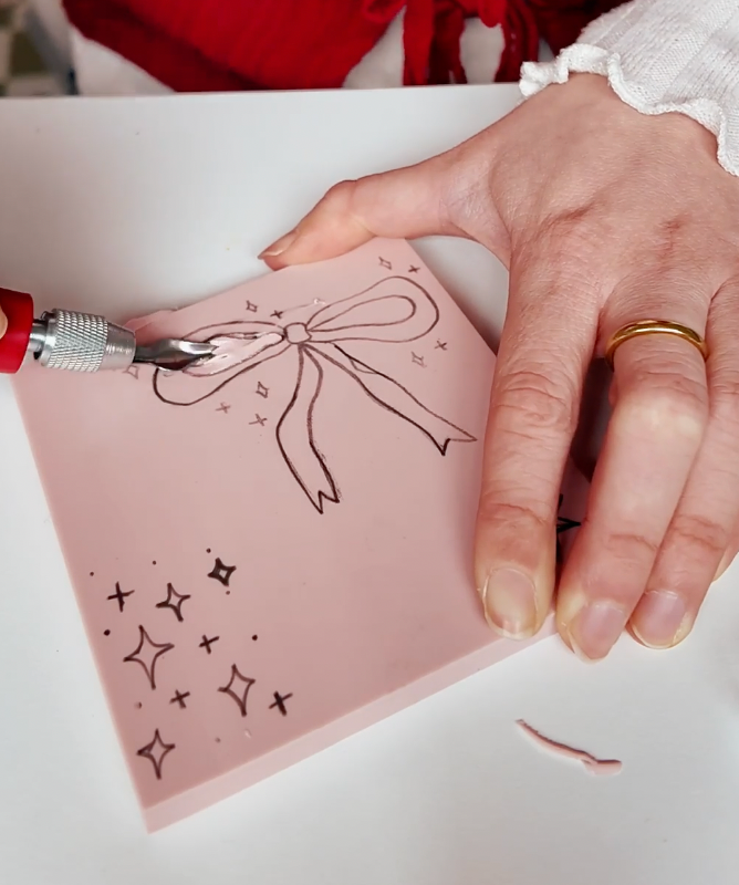 This Month's Craft DIY Linoleum Carving