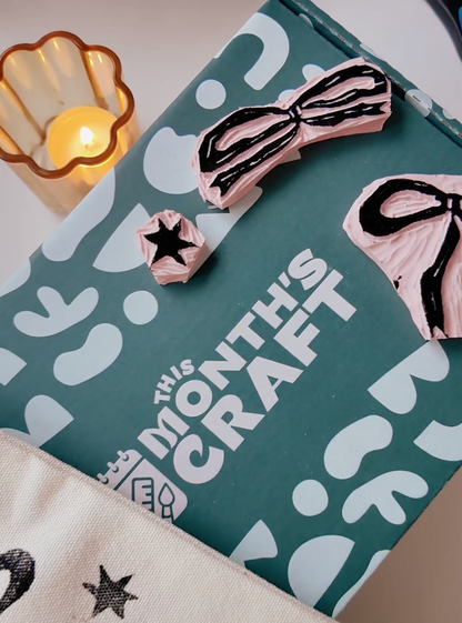 This Month's Craft DIY Linoleum Carving