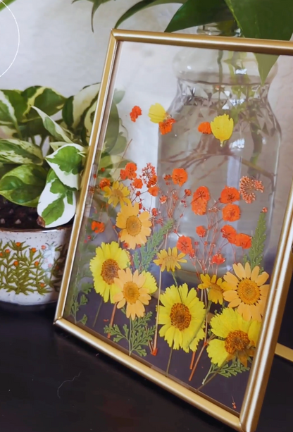 This Month's Craft Pressed Flowers Kit