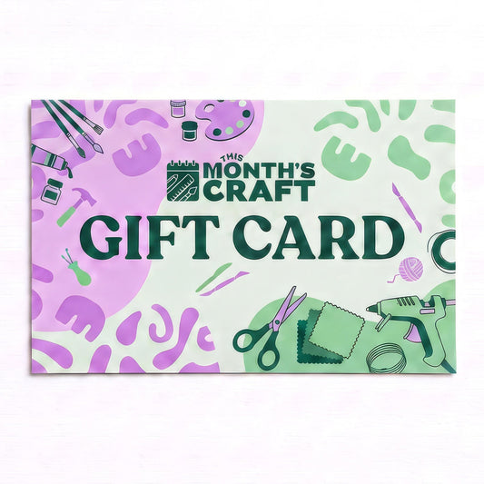 This Month's Craft Gift Card
