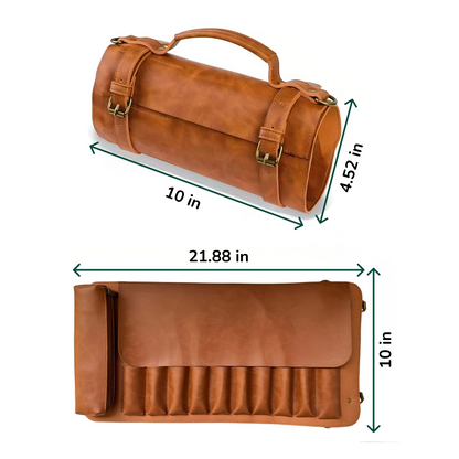 Wood Carving Tool Leather Storage Bag