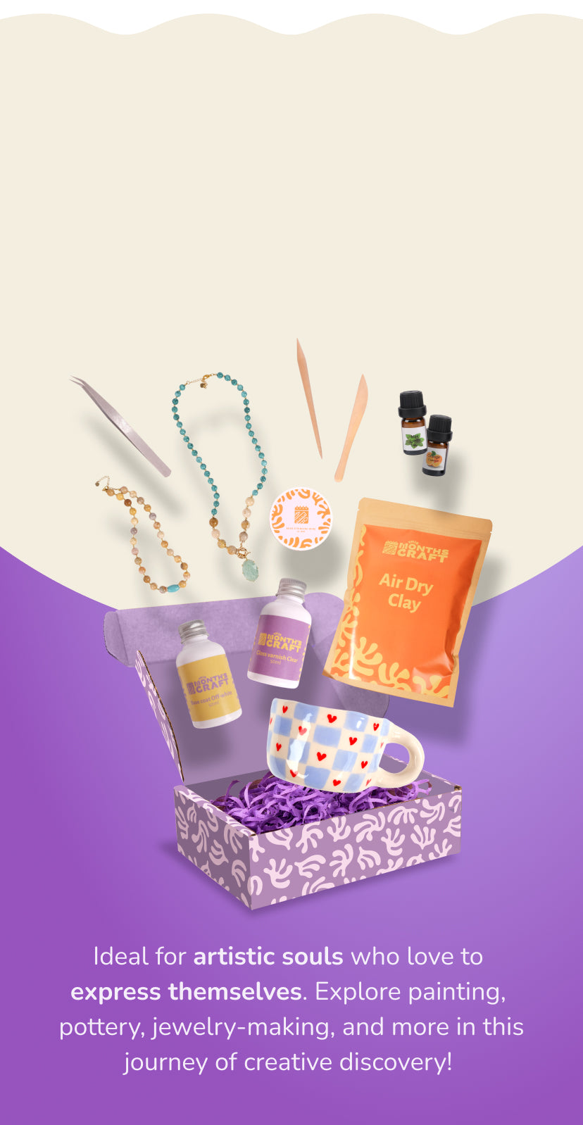 This Month’s Craft Creative Subscription Box – This Months Craft