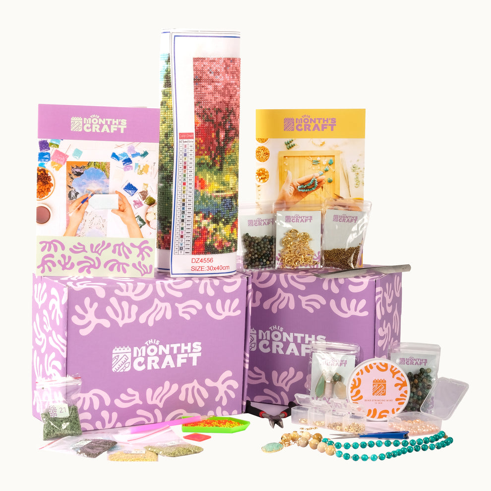 This Month’s Craft Creative Subscription Box – This Months Craft