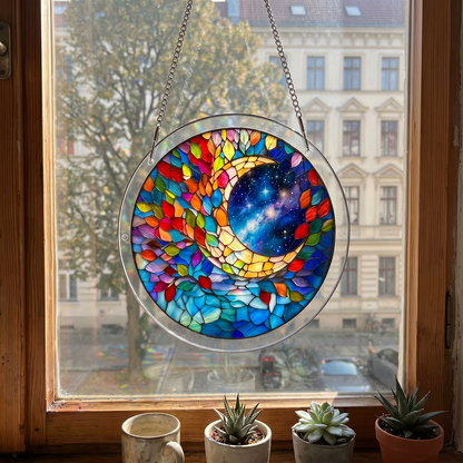 Moon Puzzle Suncatcher Kit
